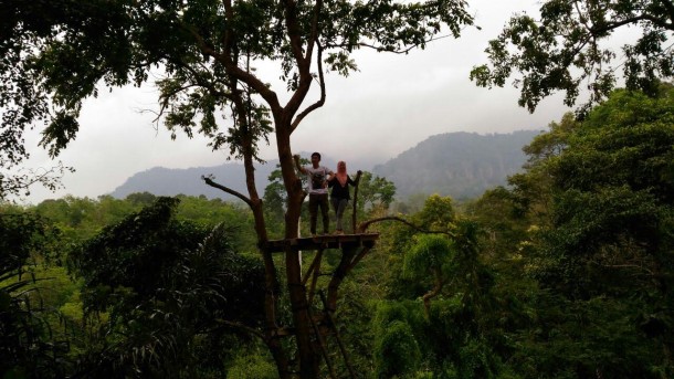 Objek wisata Gunung Betung. | Andi Apriyadi/Jejamo.com