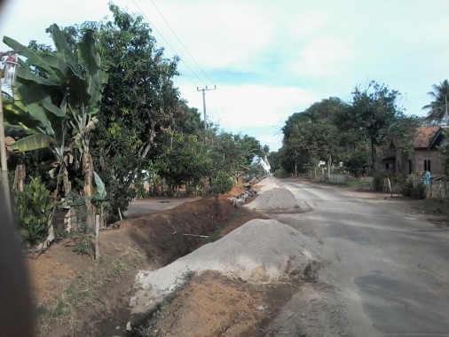Pembangunan Talud Melalui Dana Desa di Pekurun Udik Diduga Menyalahi Aturan