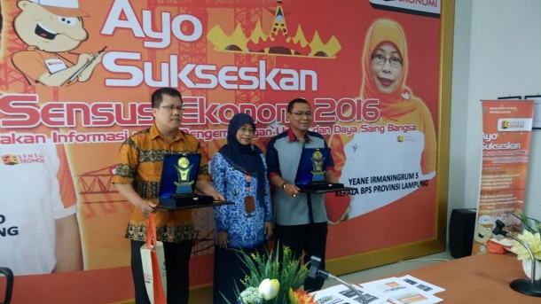 BPS Lampung Umumkan Pemenang Lampung Statistik Award 2016