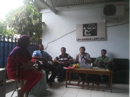 LBH Bandar Lampung Beri Pendampingan kepada Warga yang Dikriminalisasi PT BNIL
