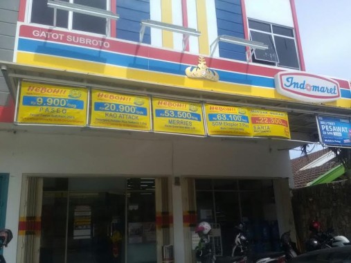 Indomaret di Jalan Gatot Subroto, Bandar Lampung | Andi/jejamo.com 