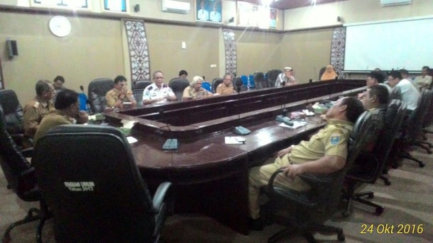 Pemerintahan Kota Metro melakukan rapat terkait usulan yang diberikan oleh paguyuban odong-odong  agar bisa beroperasi | Aris/jejamo.com
