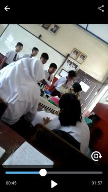 Video kekerasan oknum guru SDN 4 Sawahlama Bandar Lampung tampar murid. | Ist 