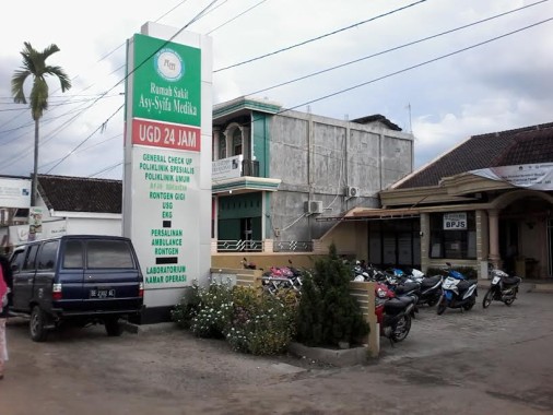 umah Sakit Asy-Syifa Medika, Kecamatan Tumijajar, Kabupaten Tulang Bawang Barat | Mukadam/jejamo.com 