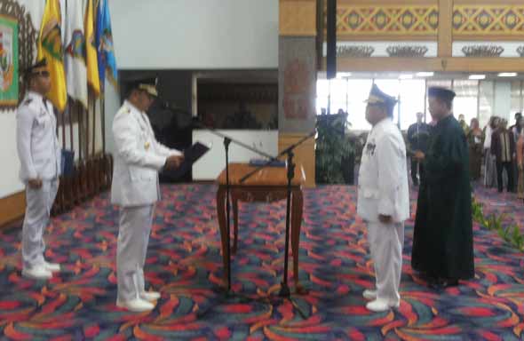 Gubernur Lampung M Ridho Ficardo Lantik Adeham sebagai Penjabat Bupati Tulang Bawang Barat
