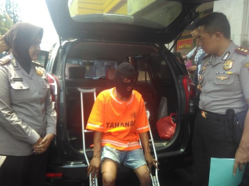 Sedang Asyik Minum Es Dugan, Residivis Pencurian Sepeda Motor di Bandar Lampung Dibekuk Tekab 308