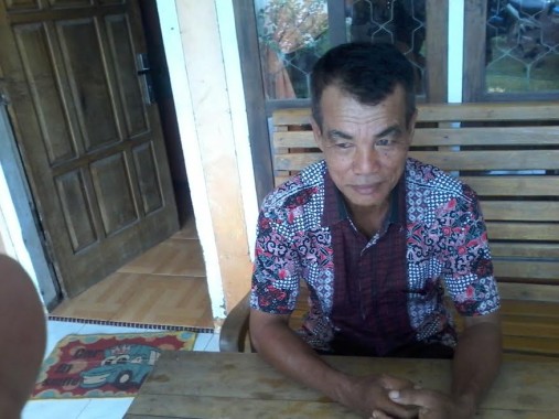 Agus Harhap, salah satu tokoh masyarakat Mesuji | Buhairi/jejamo.com