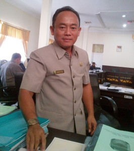 Ketua Komisi C DPRD Lampung Selatan Sunyata.
