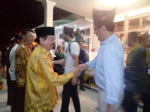 Wali Kota Bandar Lampung Herman HN Pimpin Upacara Hari Guru