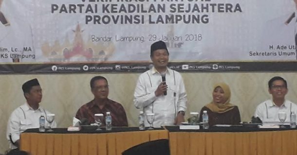 J Natalis Sinaga Kembali Pimpin PPI Lampung Tengah