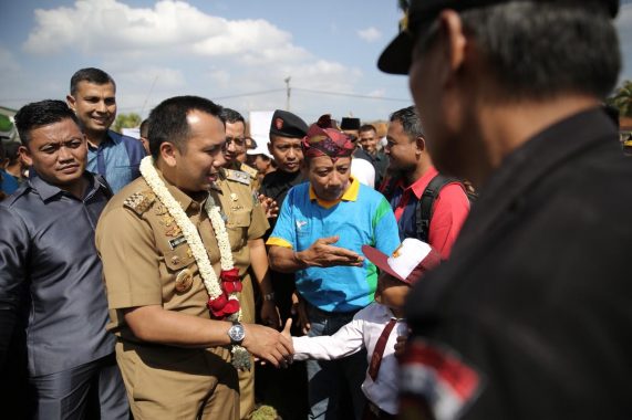 Kunjungi Lampung Timur, Gubernur Ridho: Ke Depan Pendidikan di Kabupaten Ini akan Digratiskan