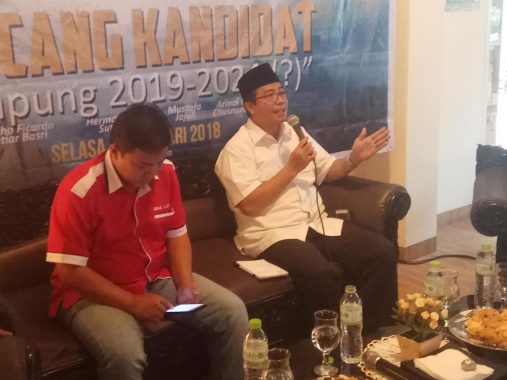 PILGUB LAMPUNG: Imer Darius Sebut Ridho-Bachtiar Sudah Buat Kondisi Lampung Lebih Baik