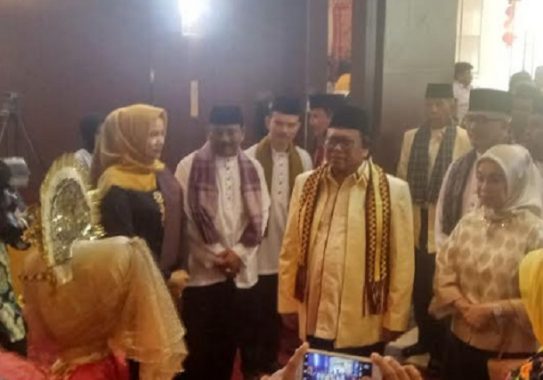Hadiri Pelantikan DPW Gebu Minang, Wali Kota Bandar Lampung Herman HN Pulang Lebih Awal
