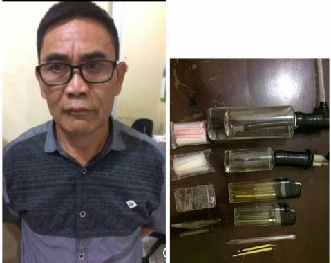 Menyambi Jual Narkoba, Pemilik Rumah Makan di Lampung Tengah Diciduk Polisi