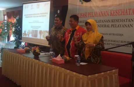 Plt Wali Kota Bandar Lampung Dukung Kampanye Hidup Sehat dengan Obat Tradisional
