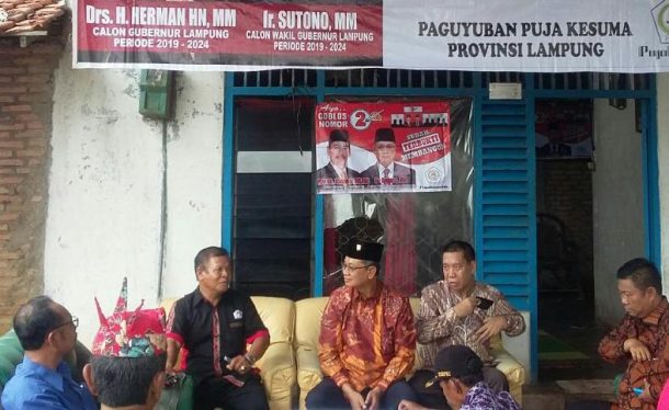 HUT Ke-54 Lampung, Ribuan Warga Ikuti Jalan Sehat
