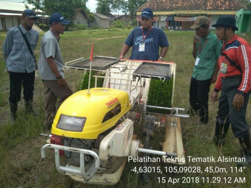 BPP Lampung Gelar Pelatihan Penggunaan Alat Mesin Pertanian