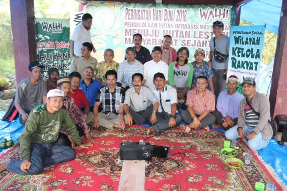 Hari Bumi, Walhi Lampung Rayakan dengan Warga Sekitar Taman Hutan Rakyat Wan Abdurrahman