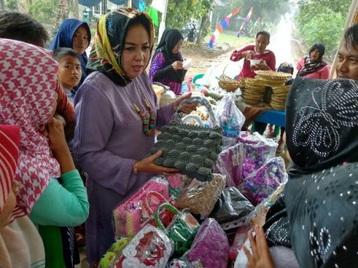 PILGUB LAMPUNG: Ridho Ficardo Kembangkan Program Ekonomi Kreatif di Jatiagung Lampung Selatan
