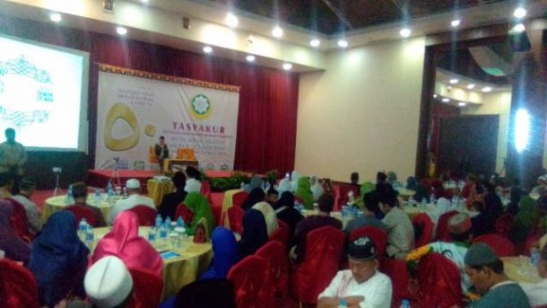 Tasyakuran 50 Tahun Dewan Dakwah Lampung Dihadiri Ratusan Donatur