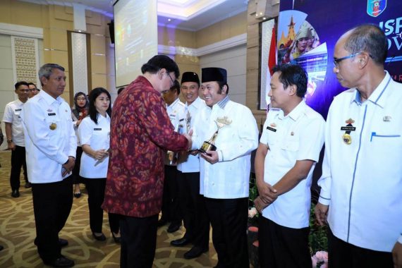 Penghargaan Pembangunan Daerah 2018, Lampung Selatan Raih Terbaik Ketiga