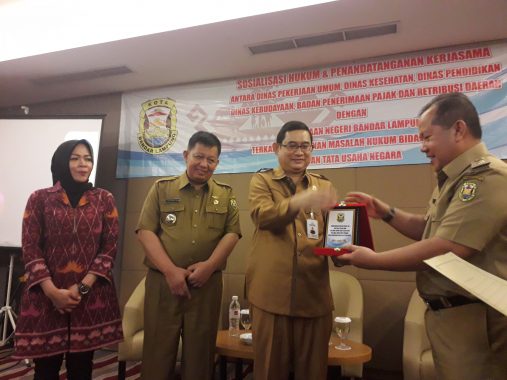 Hindari Masalah Hukum Proyek Pemerintahan, OPD di Bandar Lampung Teken MoU dengan Kejari
