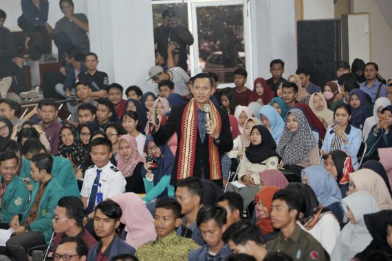 Kuliah Umum di Polinela, Agus Harimurti Yudhoyono: Jangan Seperti Katak di Bawah Tempurung