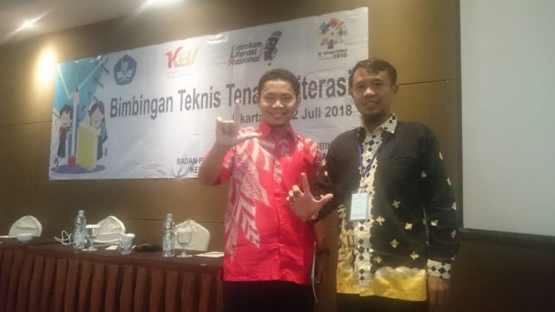 Dua Penggiat Literasi Lampung Ikuti Bimtek Nasional