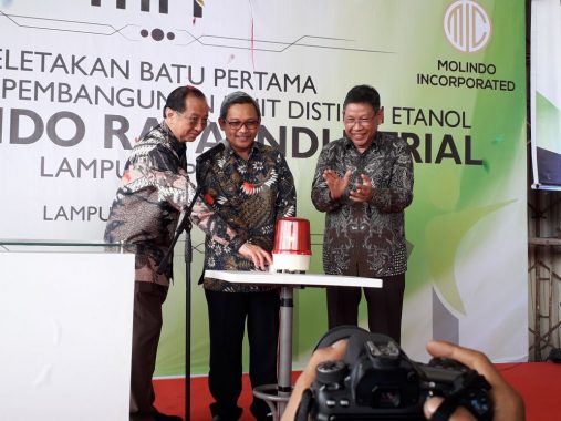 Unit Etanol Molindo Raya Lampung Diresmikan