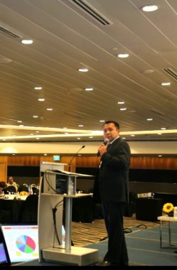 Gubernur Lampung Ridho Ficardo Tampil di Forum Internasional di Singapura