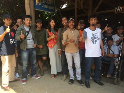 Sinergi dengan ACT Lampung, Puluhan Ojek Online Galang Dana Korban Bencana Donggala