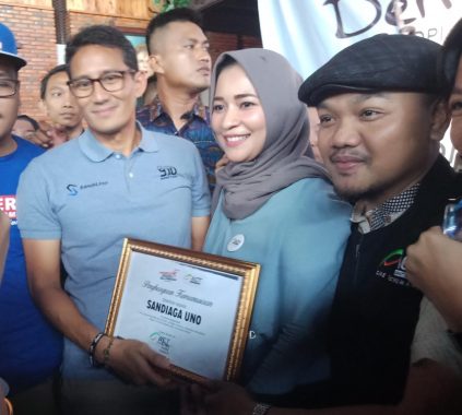 Isi Seminar Hipmi Lampung, Sandiaga Uno Ajak Kaum Milenial Jadi Pengusaha