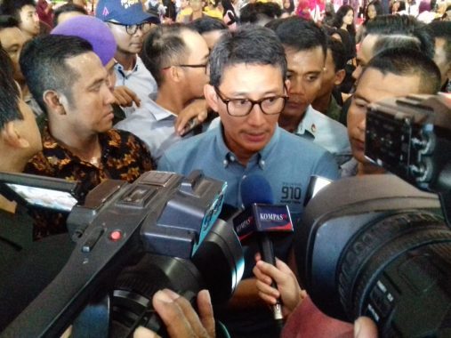 Isi Seminar Hipmi Lampung, Sandiaga Uno Ajak Kaum Milenial Jadi Pengusaha