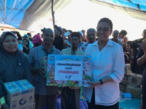 Disambangi Ketua Umum PKS Lampung Mufti Salim, Caleg DPRD Lampung Tengah Sri Wahyuni Speechless