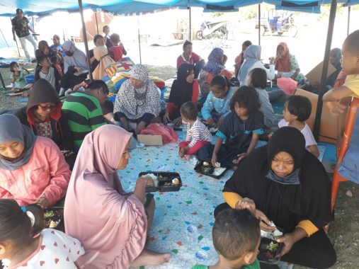 Lipsus Kemanusiaan ACT Lampung ke Palu-Donggala: Foodtruck Diperkuat Koki Hotel Berbintang dan Restoran Terkenal
