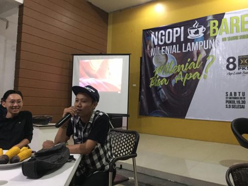 Malam Sumpah Pemuda, Caleg Ganteng DPRD Lampung Usungan PKS Agus Widodo Dorong Milenial Kolaborasi