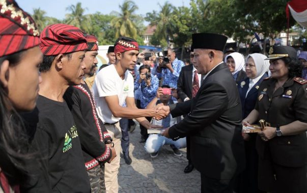 Gaspool Serahkan Bantuan untuk Korban Bencana Palu-Donggala Rp6 Jutaan ke ACT Lampung
