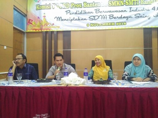 Komisi V DPRD Banten Kunjungi SMKN SMTI Bandar Lampung