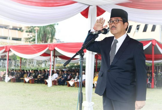 Kukuhkan Kabupaten Konservasi, Pemkab Lampung Barat Gelar Tanam Pohon Serentak