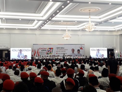 Tim Kampanye Daerah Lampung Patok 75 Persen Suara Kemenangan untuk Jokowi