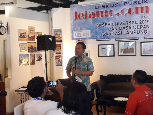 Diskusi Publik Jejamo.com, Persoalan Sanitasi Butuh Payung Hukum di Daerah