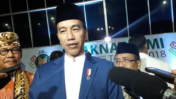 Presiden Jokowi Bicara Begini Soal Pilpres Pada Silaknas ICMI di Lampung
