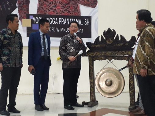 Yogi Angga Pranatama Dilantik Jadi Ketua DPD Wimnus Lampung