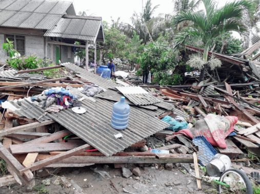 Warga Pulau Sebesi Terisolasi dan Butuh Makanan Akibat Tsunami Erupsi Anak Krakatau