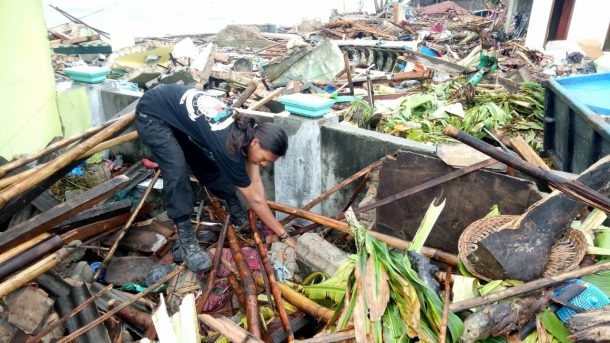 ACT Lepas 20 Truk Bantuan Korban Tsunami ke Pandeglang dan Lampung Selatan
