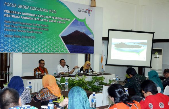 Kembangkan Pariwisata Lampung, Kemenpar RI Gelar FGD di Grand Elty Kalianda