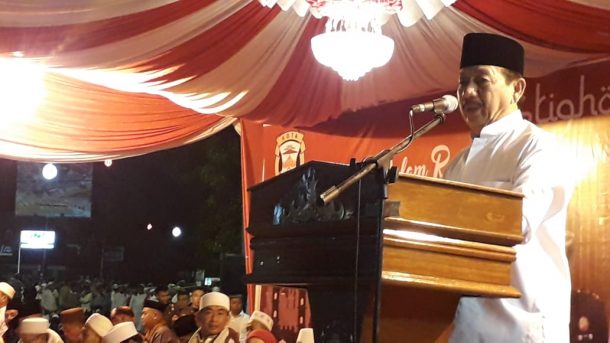 Narji Cagur dan Yadi Sembako Hibur Warga Bandar Lampung Malam Pergantian Tahun