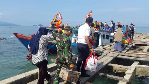 Pemkot Prabumulih Salurkan Bantuan untuk Korban Tsunami Lampung Selatan