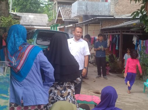 Caleg PAN untuk DPRD Lampung Selatan Bejo Susanto Sambangi Warga Perumahan Puri Sejahtera Hajimena Natar