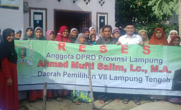 Sidik Efendi Banyak Dengar Keluhan dan Masukan Emak-Emak di Bandar Lampung